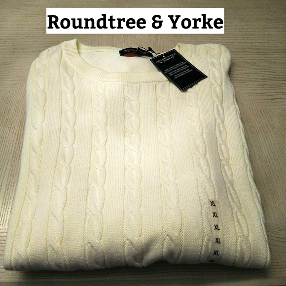 roundtree & yorke sweaters